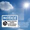 Signmission Wheels Must Be Chocked Before Loading OSHA Notice Sign, Vinyl Decal, 7in W x 5in L, 2PK OS-2PACK-NS-D-57-L-16906 - alternate 2